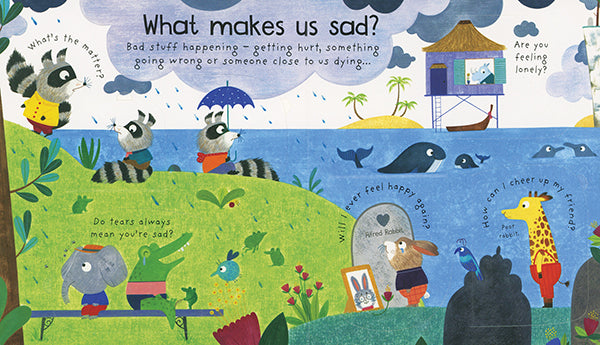 Usborne Lift-The-Flap First Questions and Answers: What are Feelings?