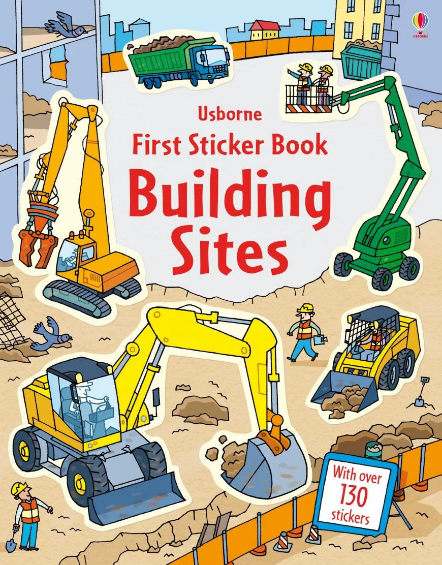 Usborne Frist Sticker Book - Building Sites