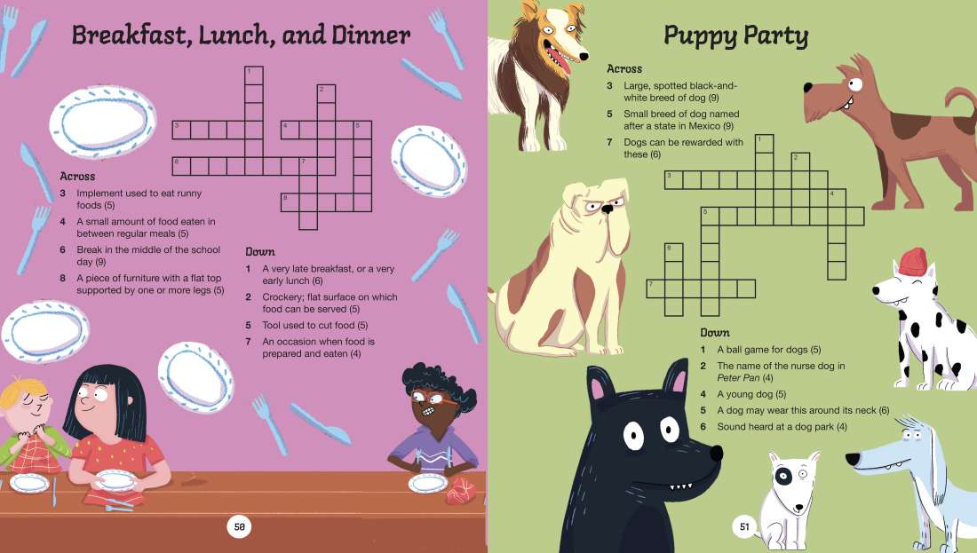 Smart Kids! Cool Crossword Puzzles