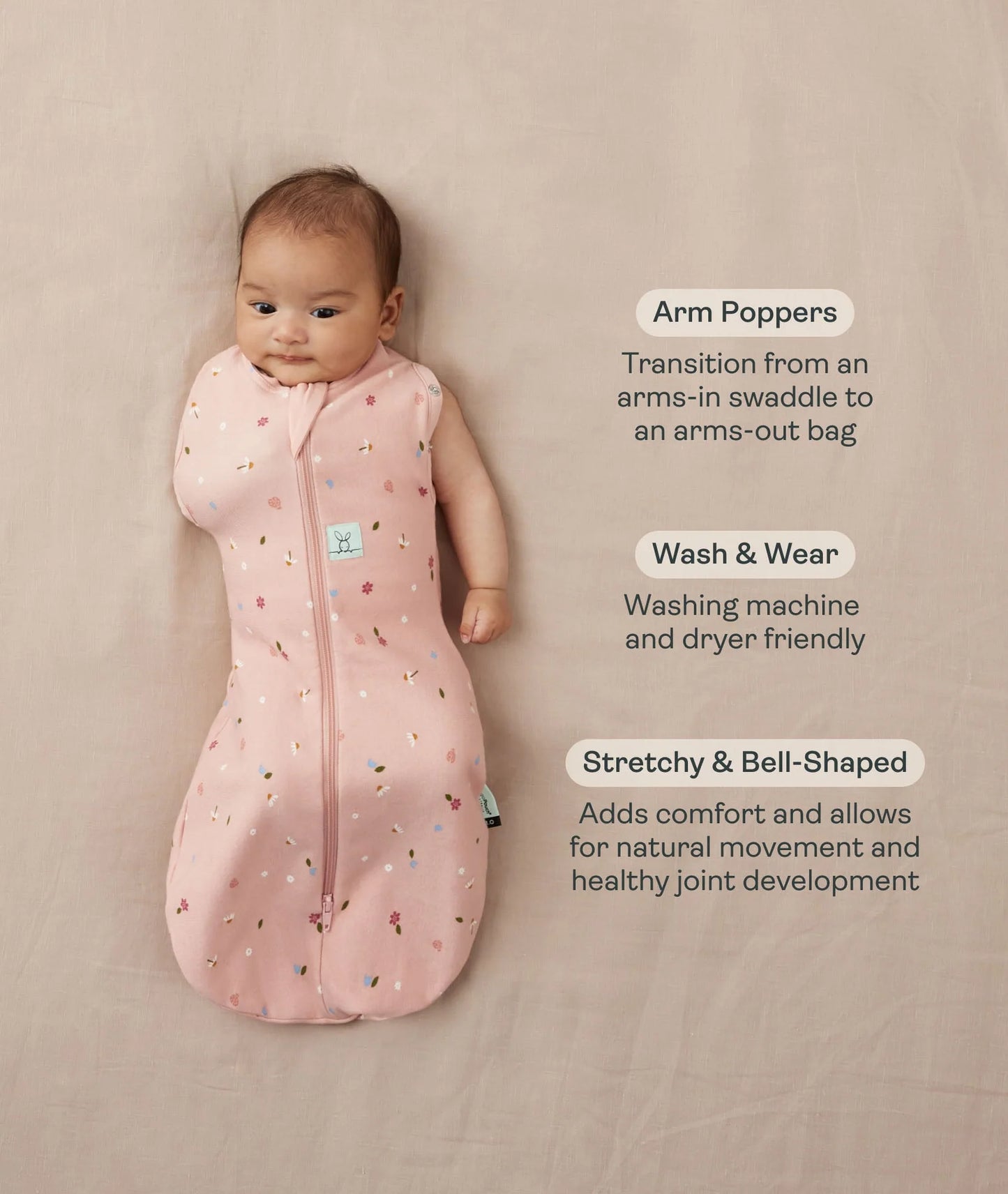 ErgoPouch - Cocoon Swaddle Bag 1.0 TOG Elephant Parade
