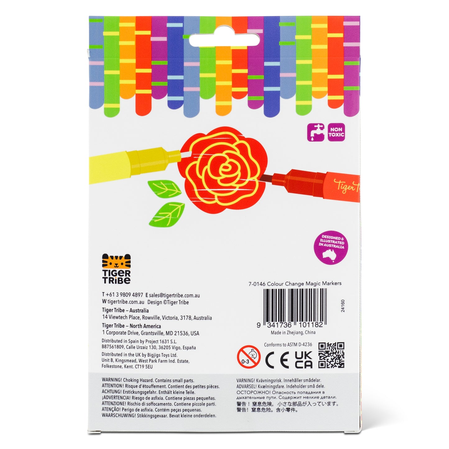 Tiger Tribe Colour Change Magic Markers