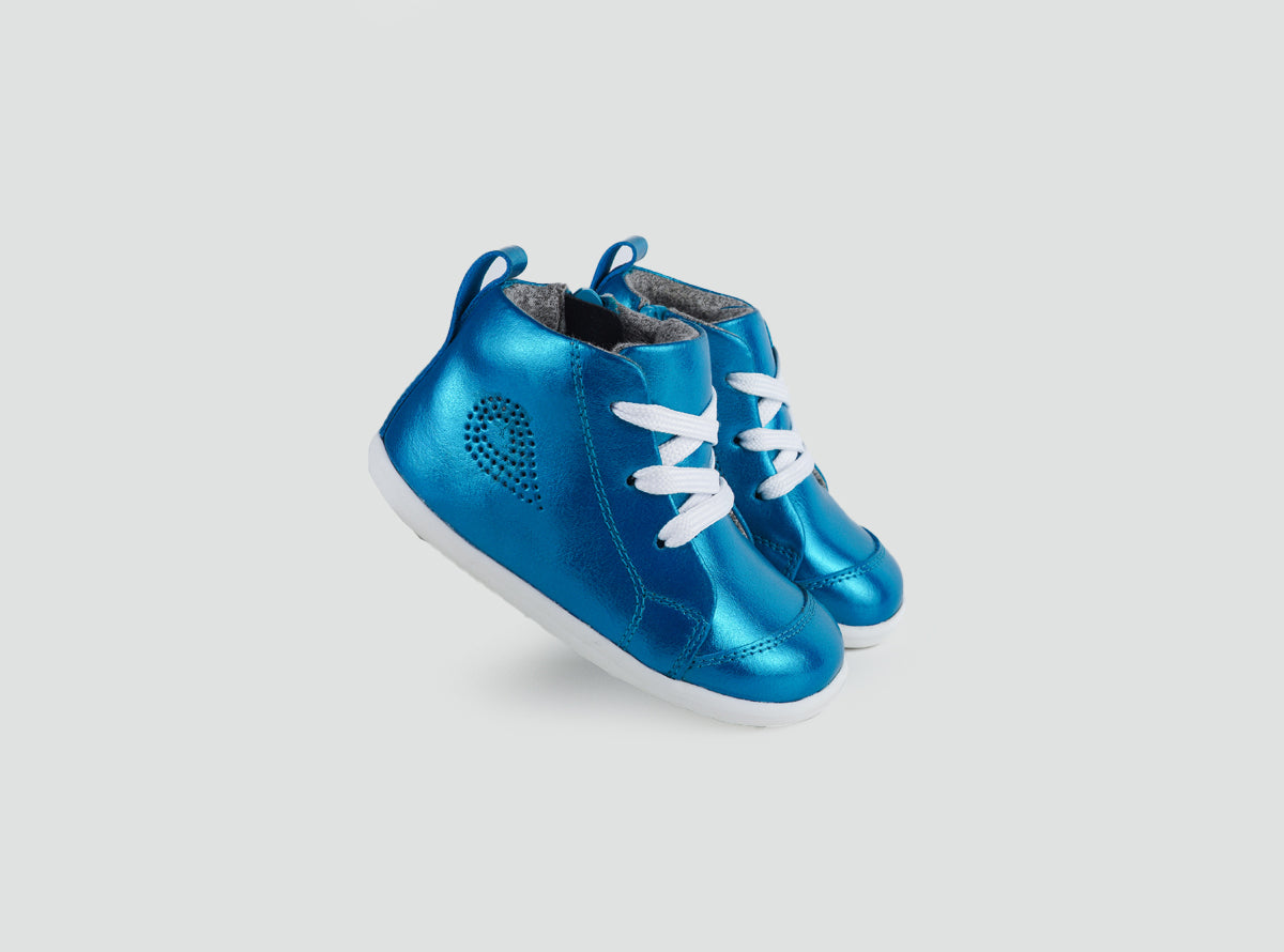 Bobux Step Up Alley-Oop Peacock Metallic