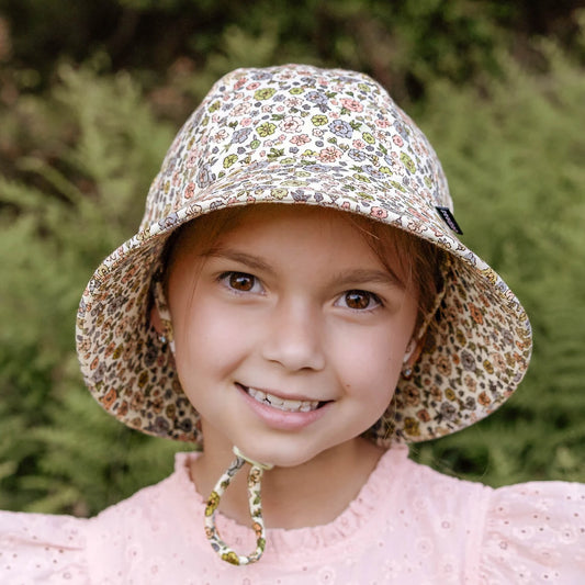 Bedhead Hats Ponytail Bucket Sun Hat - Floret