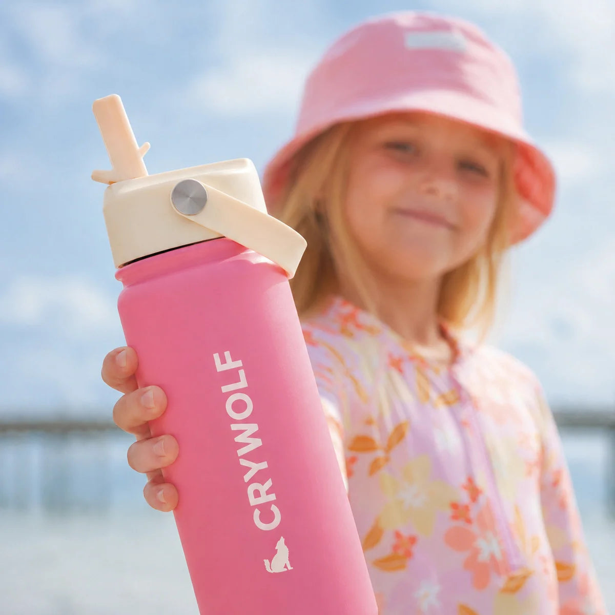 Crywolf Drink Bottle (545ml) Hibiscus
