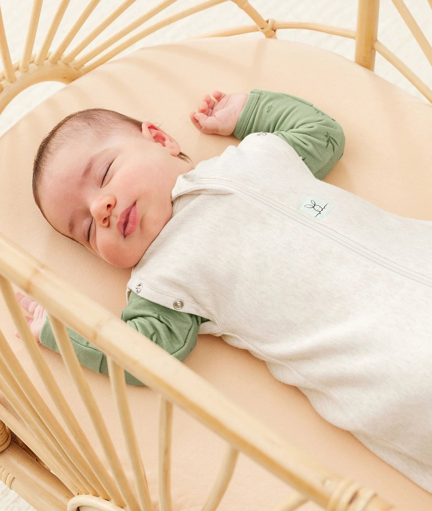 ErgoPouch - Cocoon Swaddle Bag 0.2 TOG Oatmeal Marle