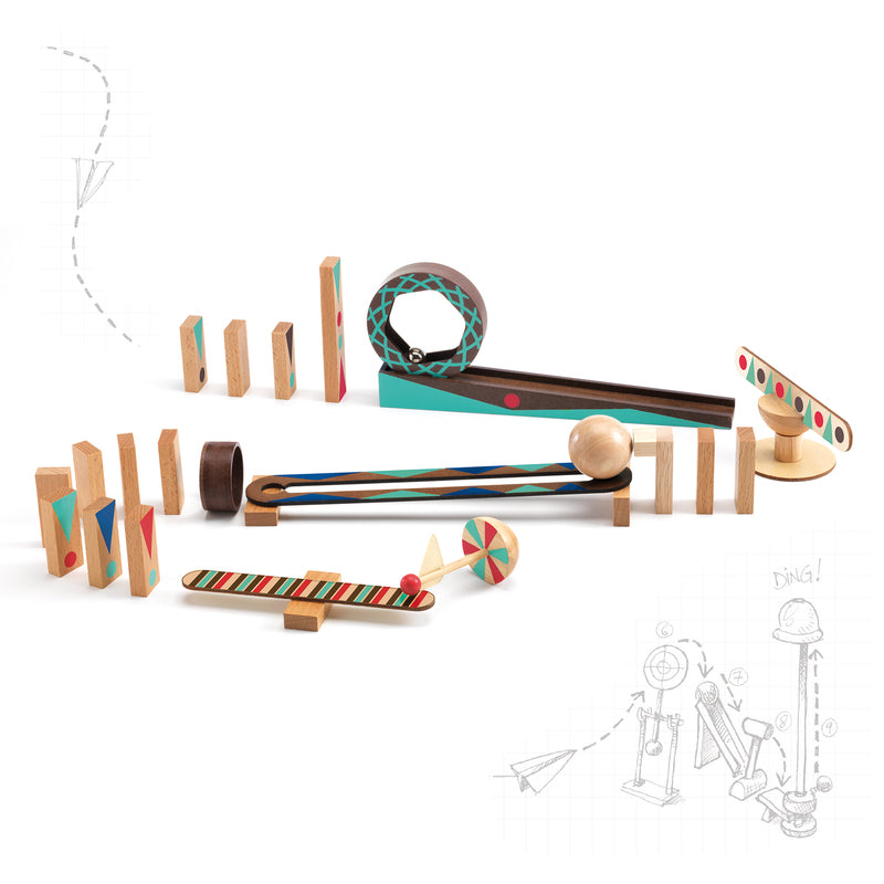 Djeco Zig & Go Roll - 28 pcs