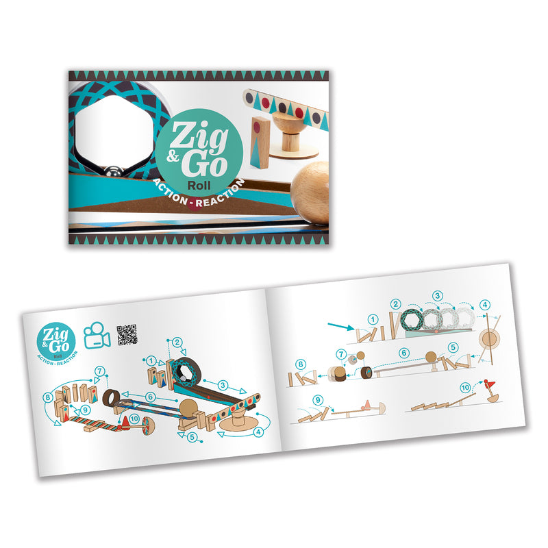 Djeco Zig & Go Roll - 28 pcs