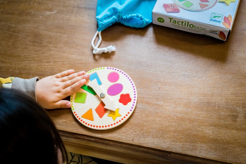 Djeco Tactilo Basic Wooden Game
