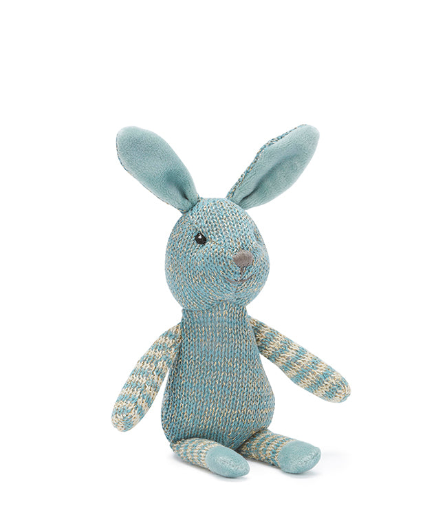 Nana Huchy Bobby Bunny Rattle (Blue)
