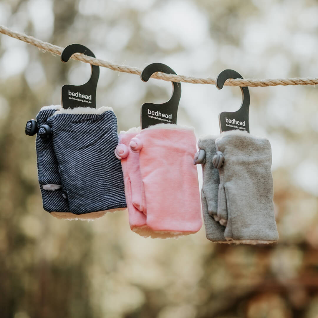 Bedhead Fleecy Fingerless Kids Winter Mittens