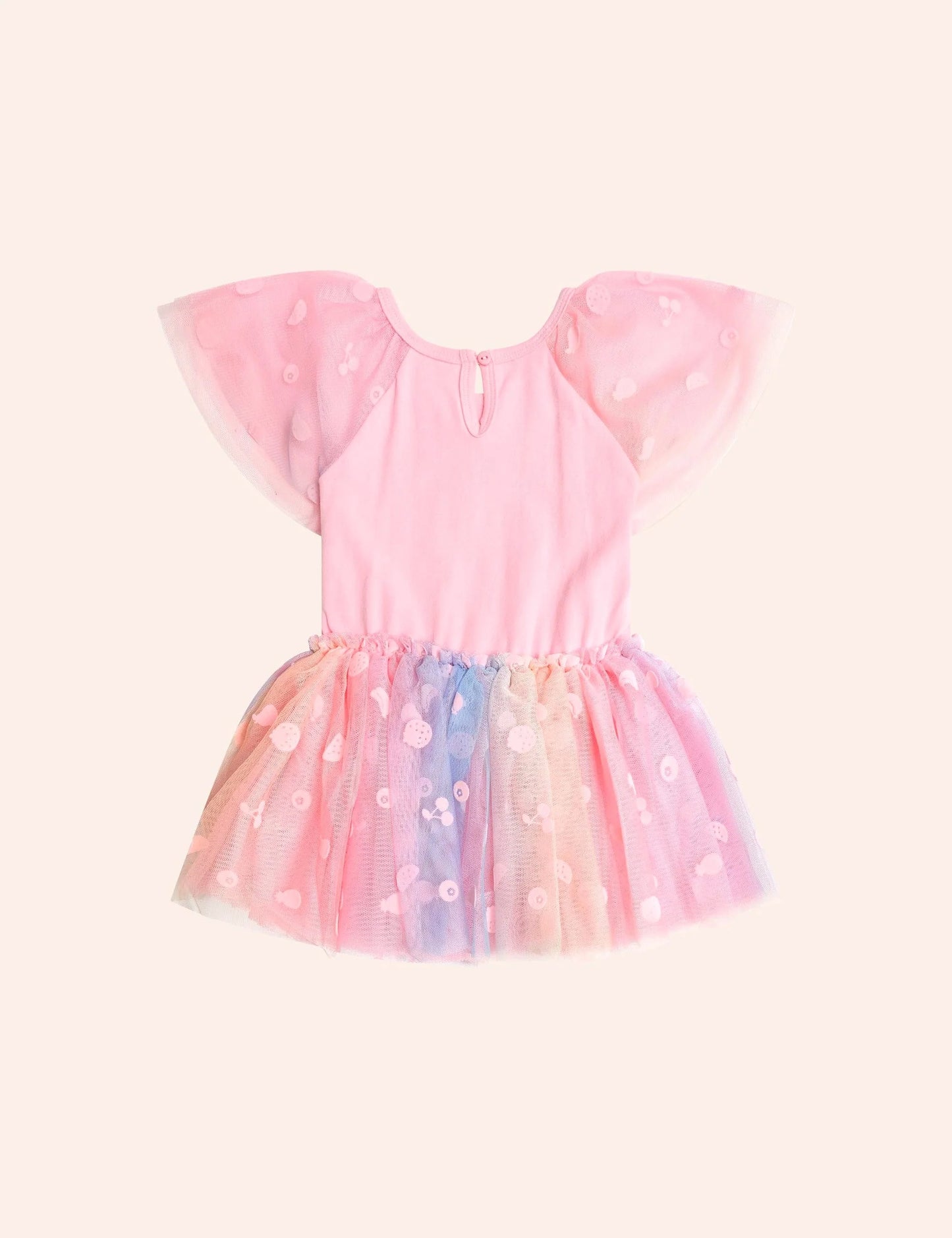 Huxbaby Rainbow Unicorn Tulle Dress