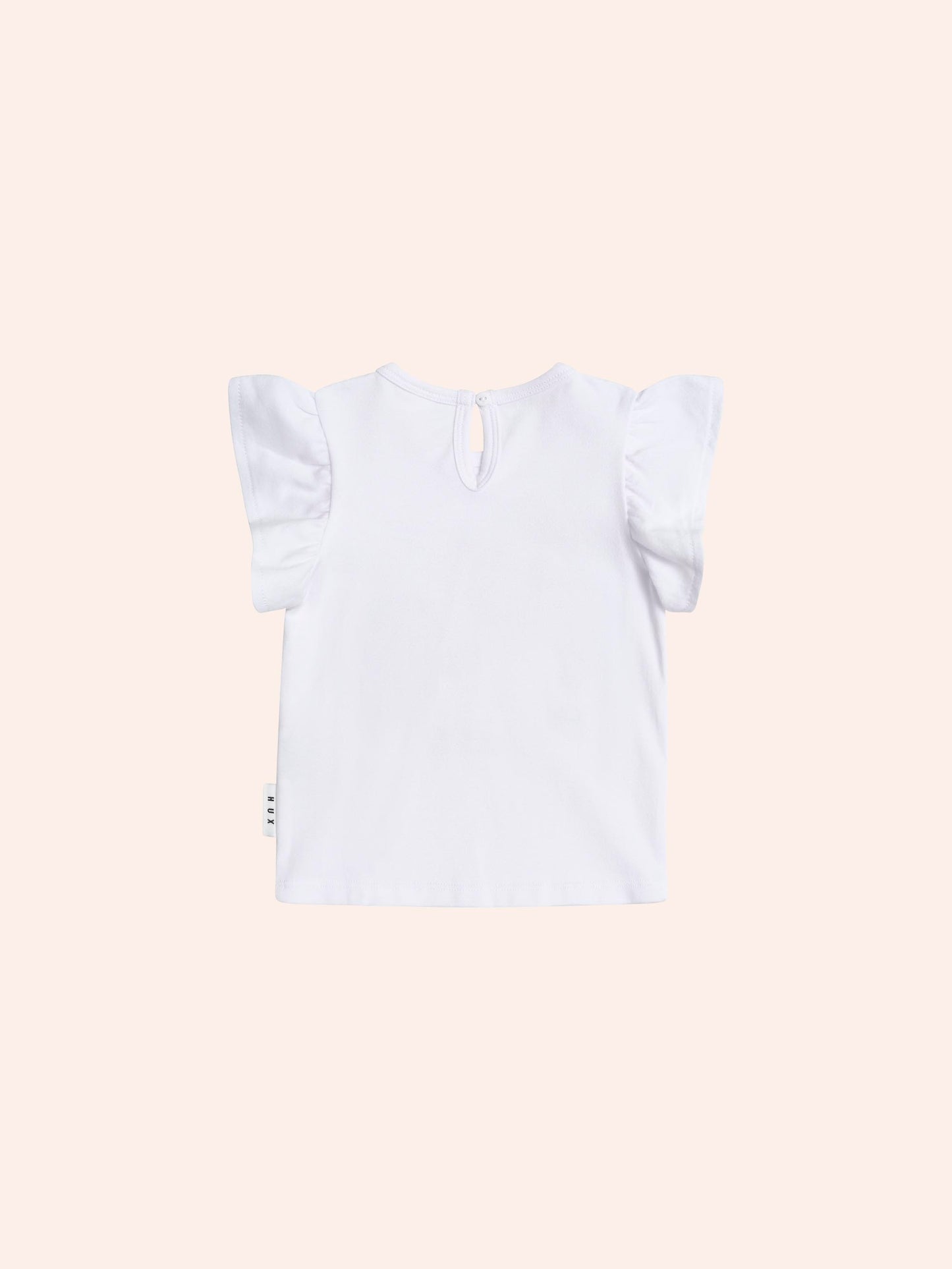 Huxbaby Tutti Frutti Unicorn Frill Tee