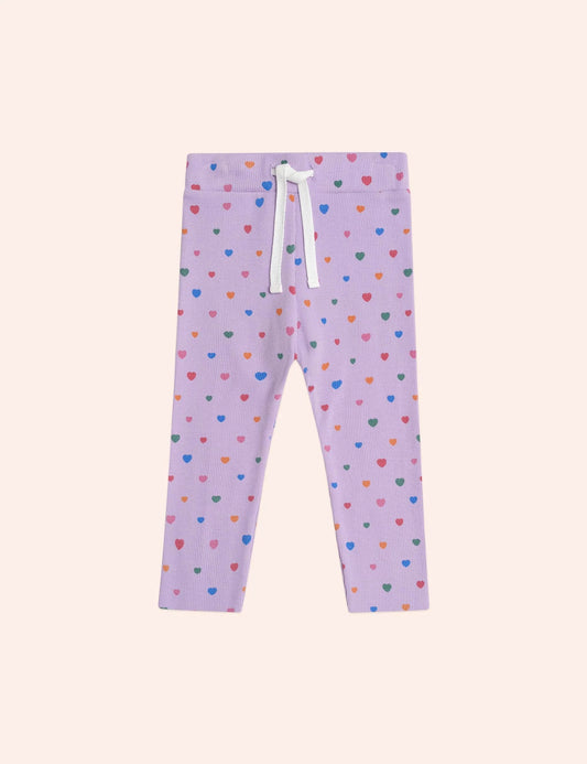 Huxbaby I Heart Cake Rib Leggings