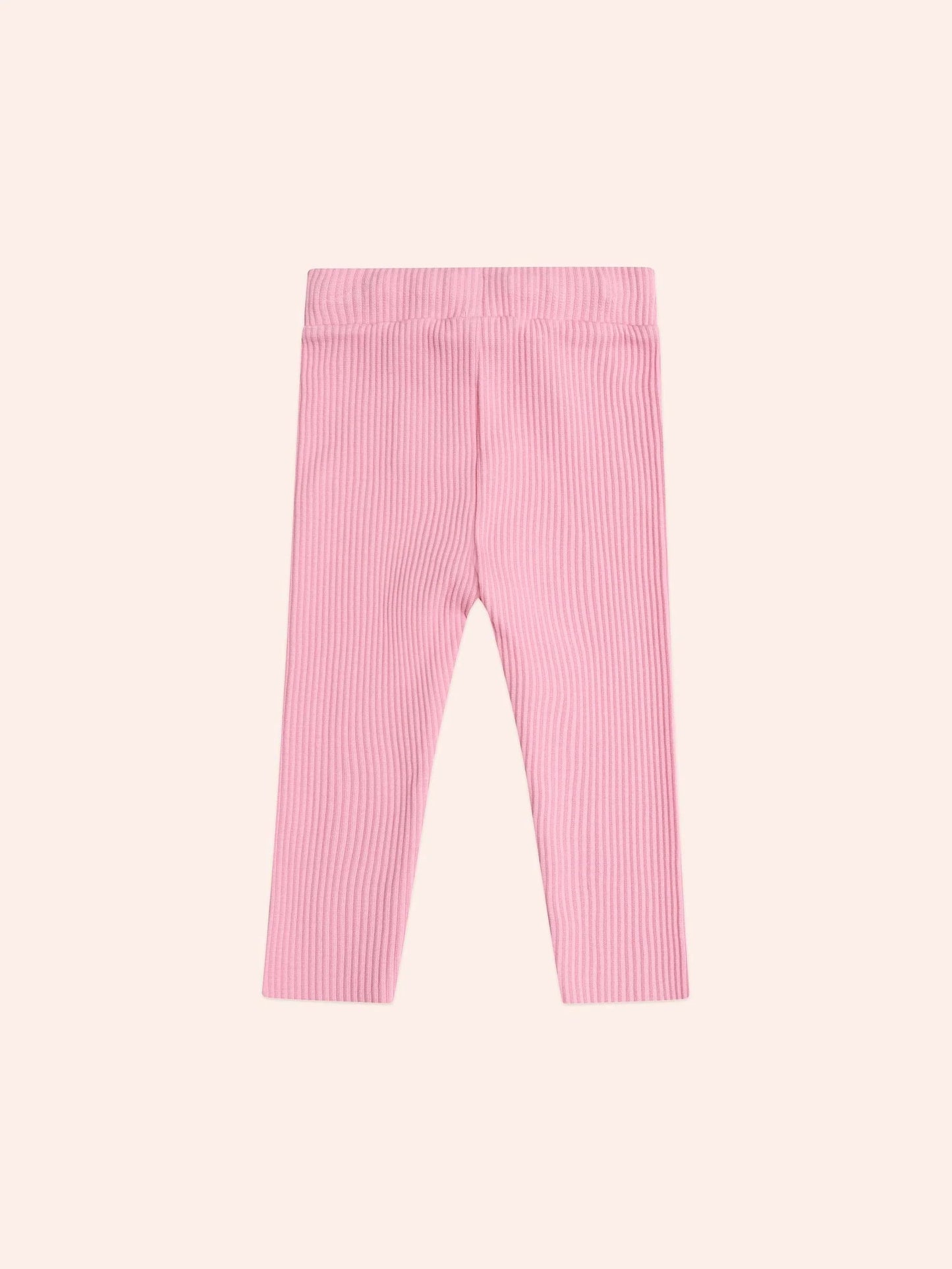 Huxbaby Pink Rib Leggings