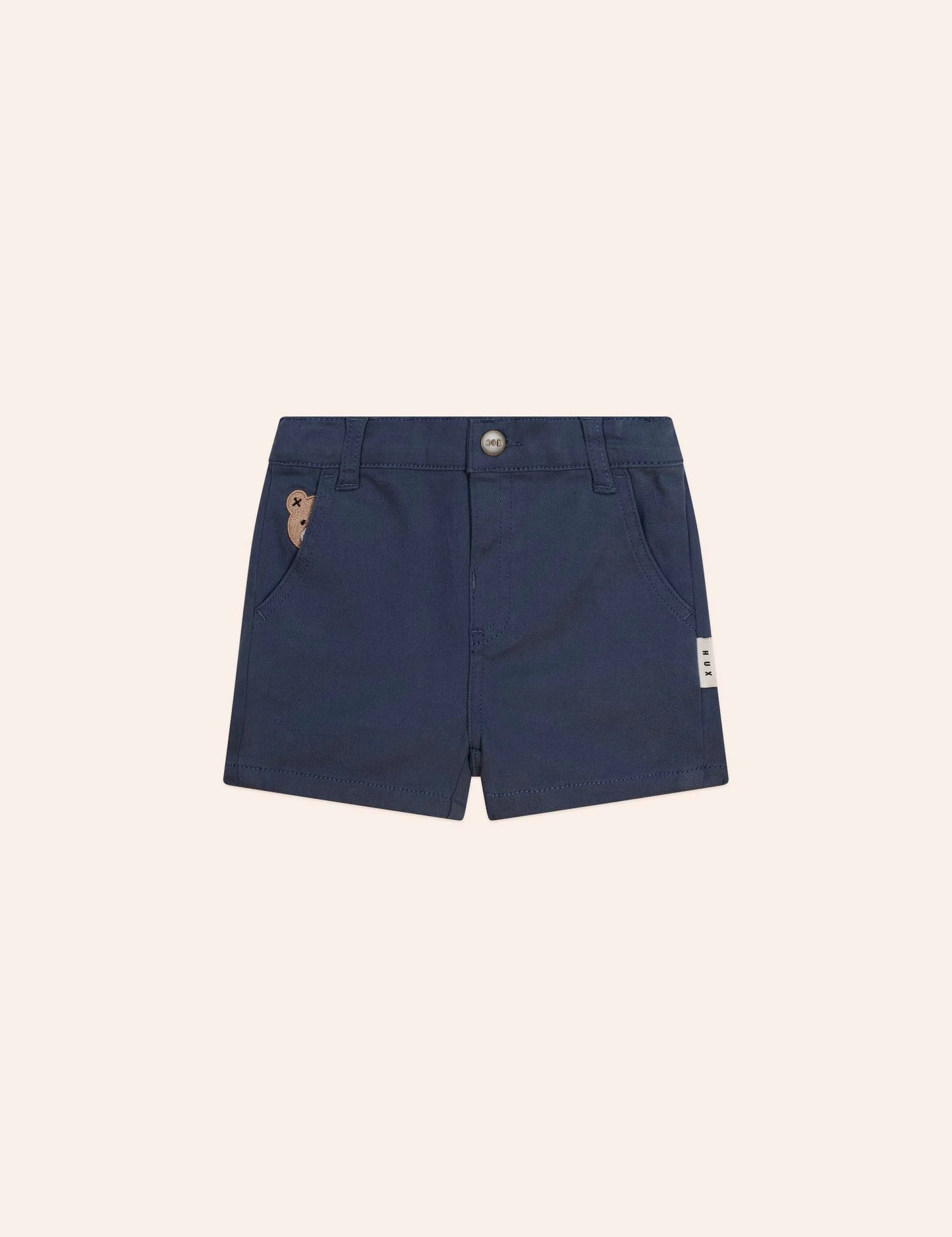 Huxbaby In the Navy Huxbear Chino Shorts