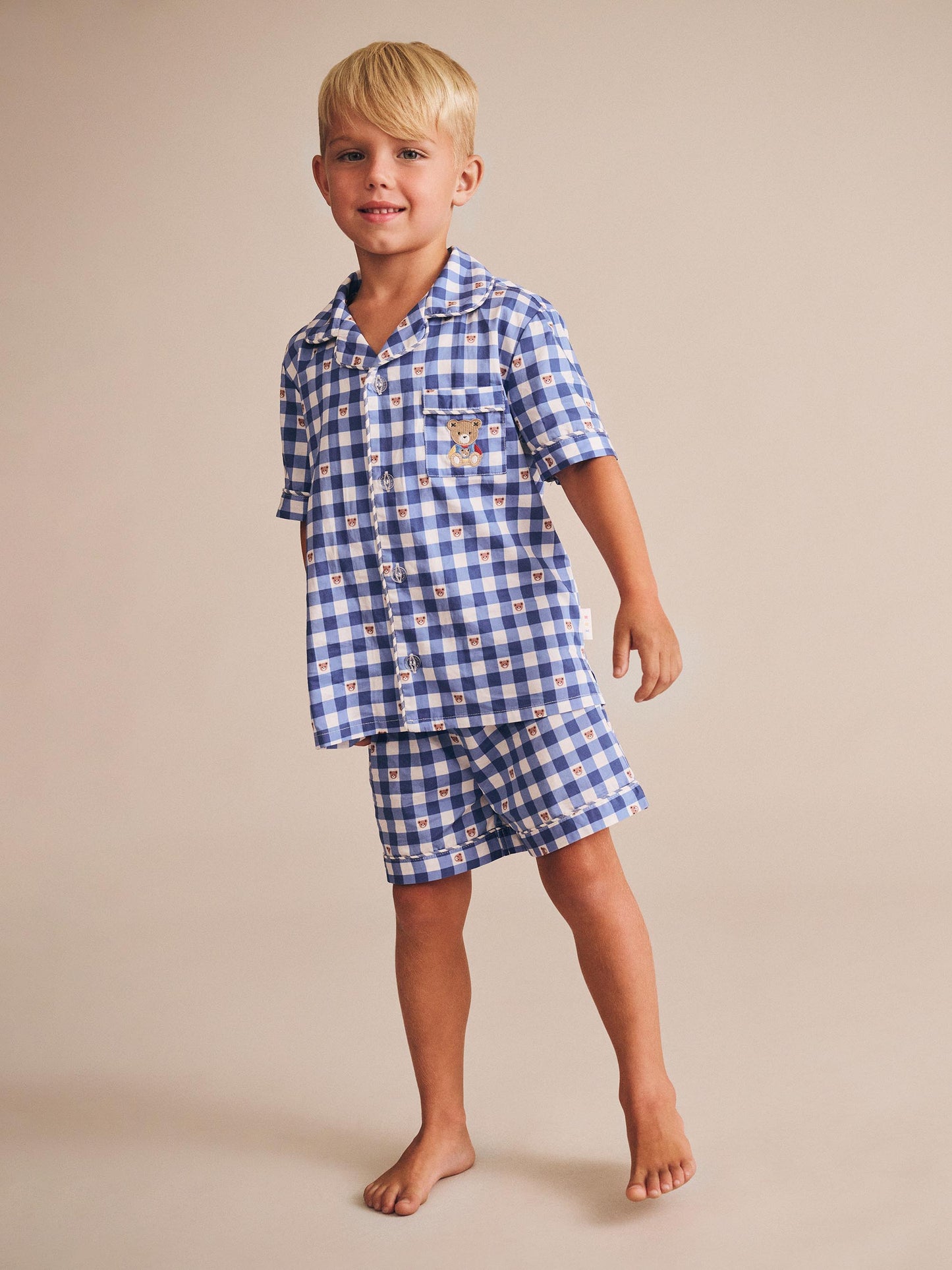 Huxbaby Huxbear Check PJ's