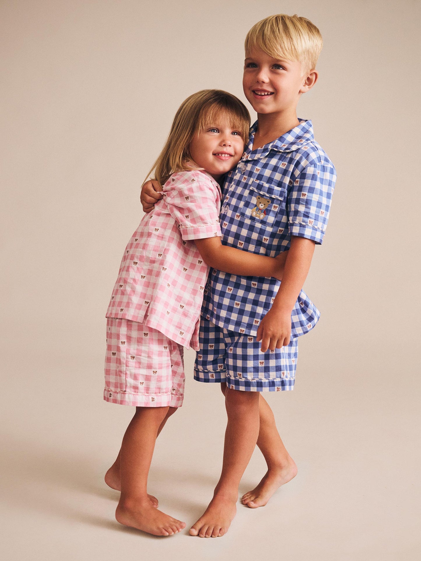 Huxbaby Huxbear Check PJ's