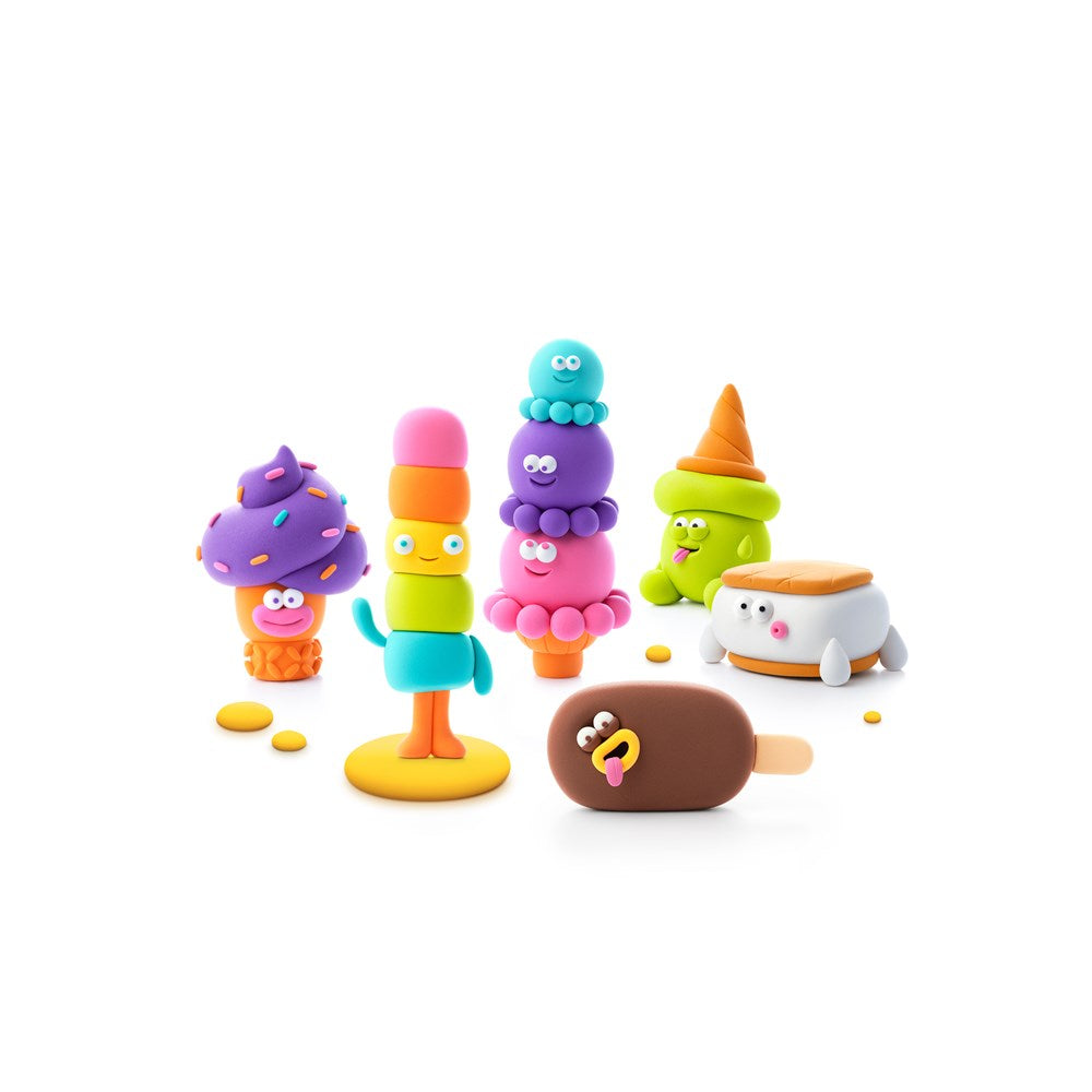 Hey Clay Nice Ice Cream Set (15 cans)