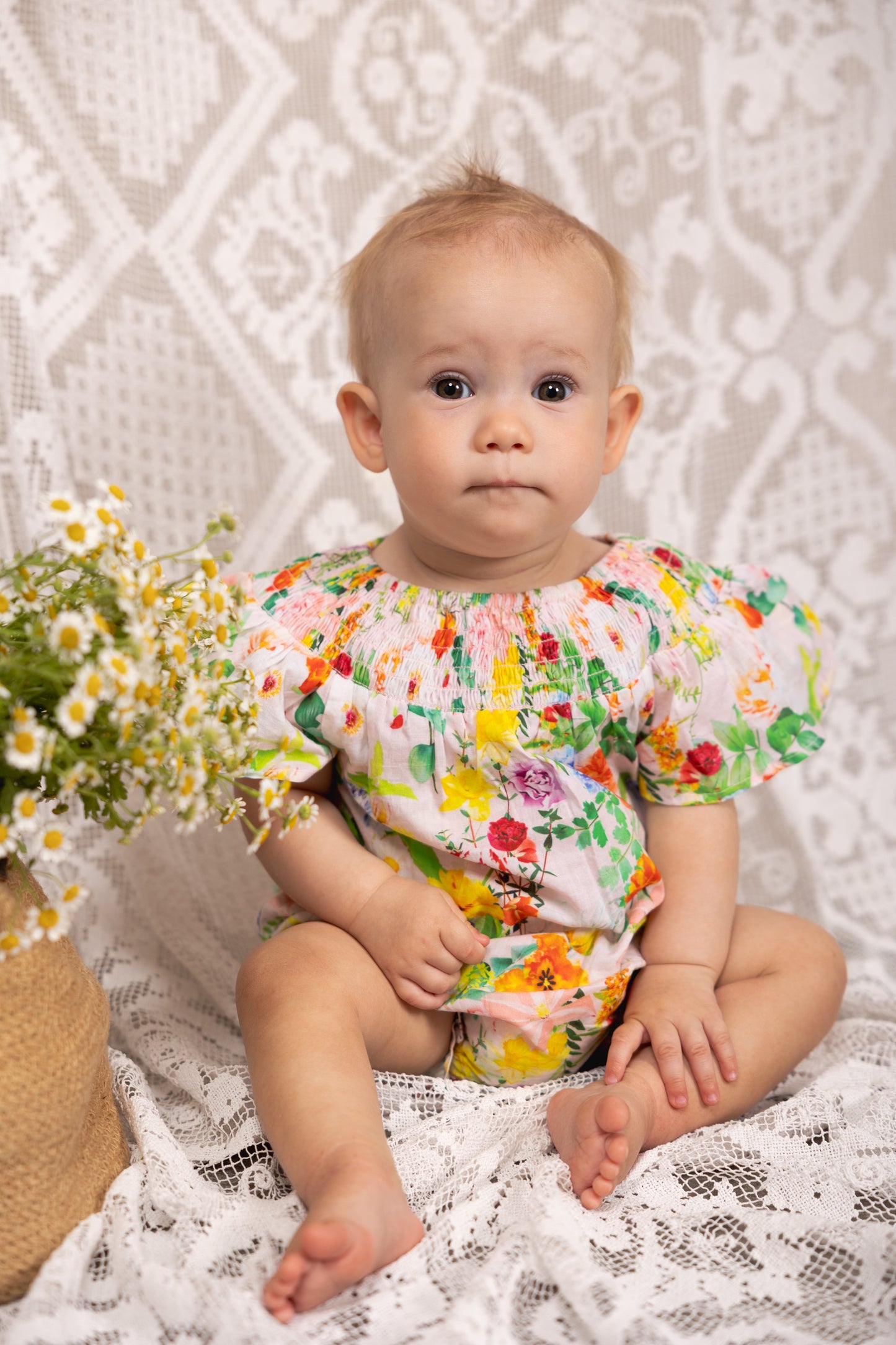 Alex and Ant Doris Playsuit - Flower Crush