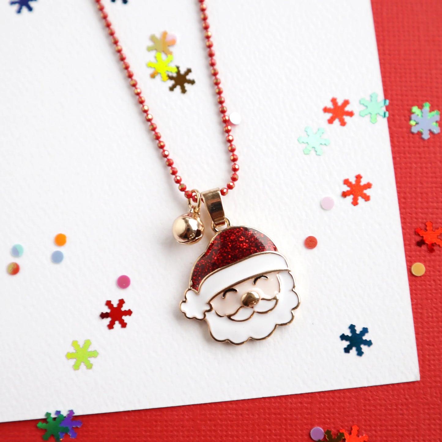 Mon Coco Dear Santa Necklace