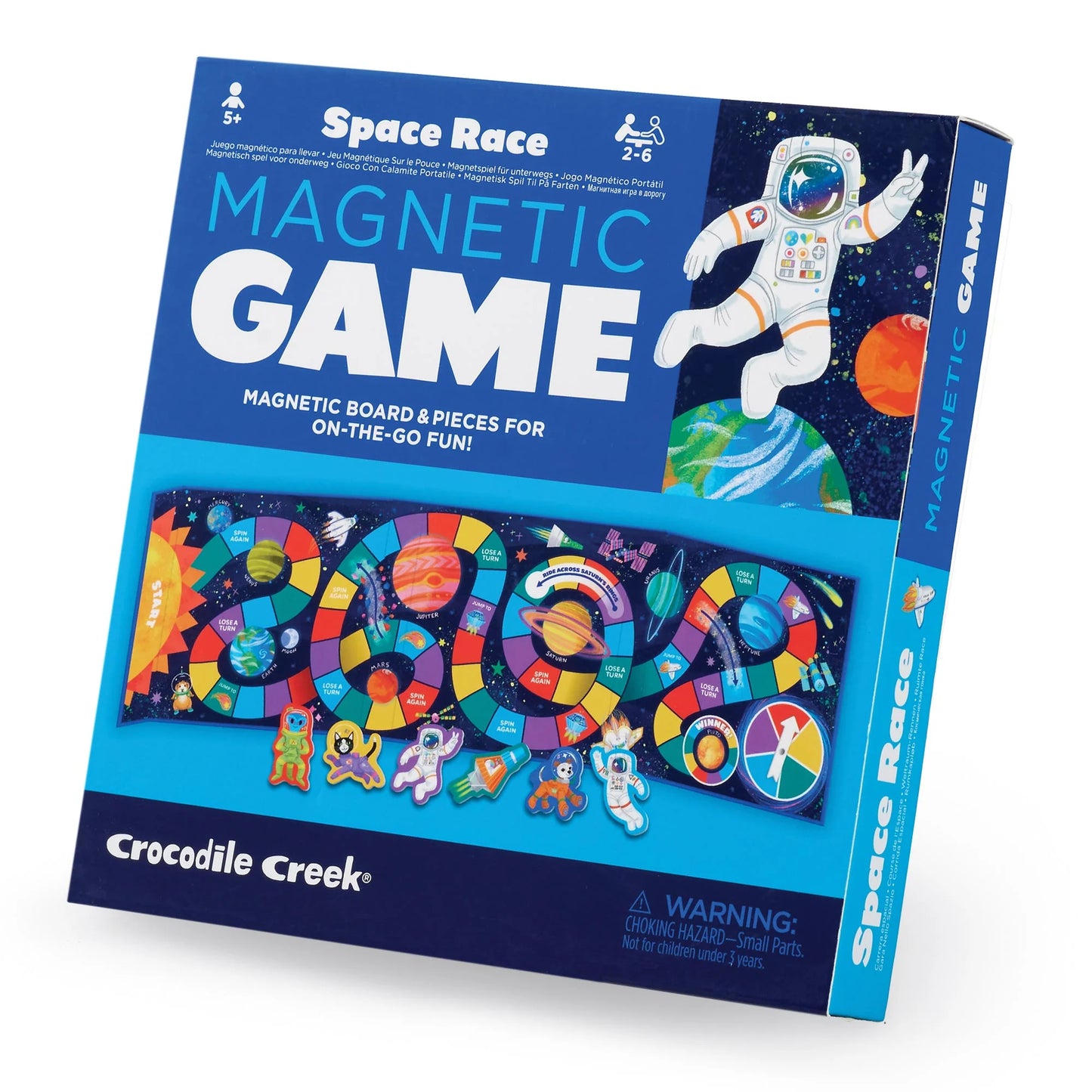 Crocodile Creek Magnetic Game - Space Race