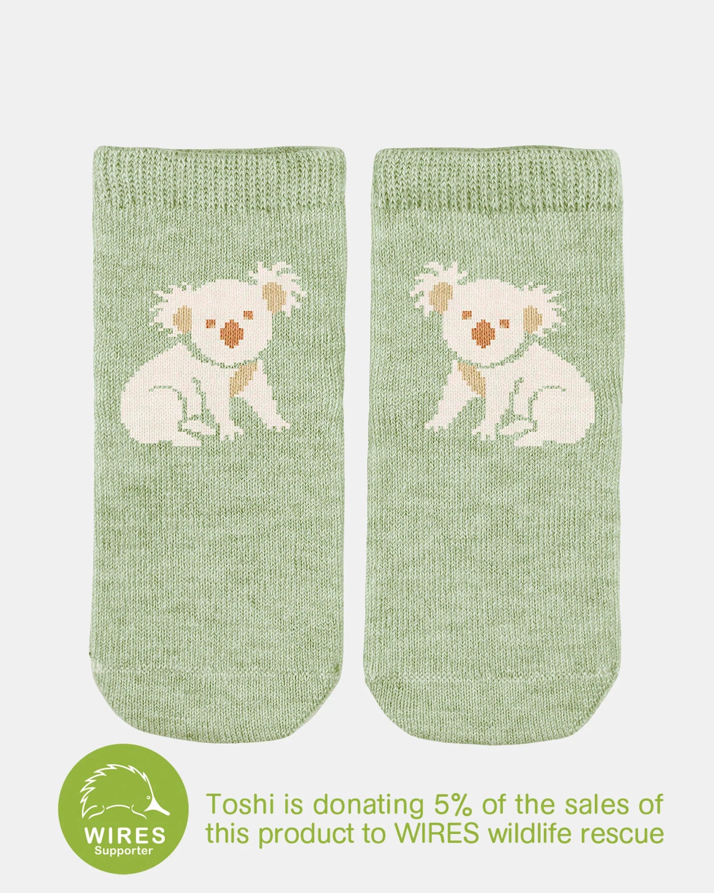 Toshi Organic Socks Jacquard Ankle