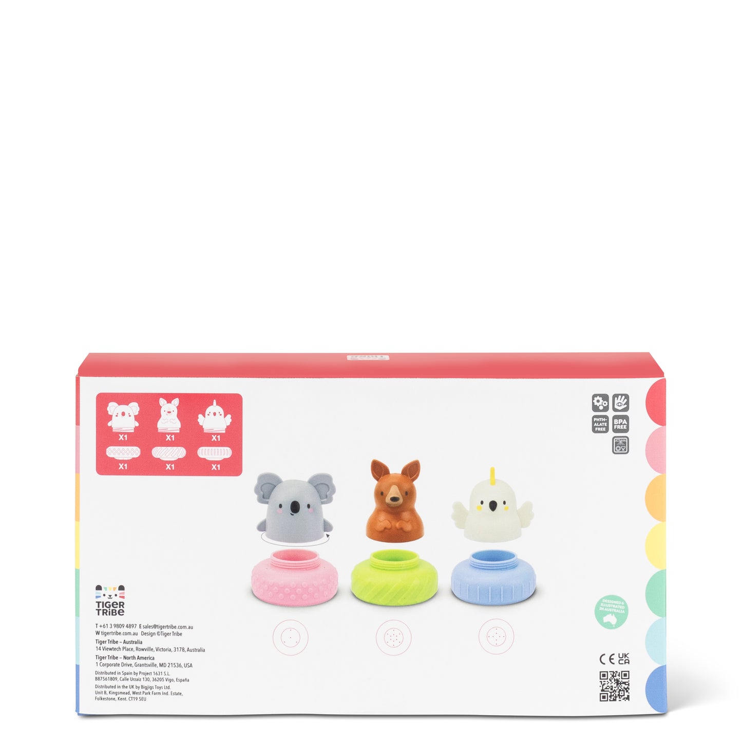 Tiger Tribe Mix & Match Bath Mates - Aussie Animals