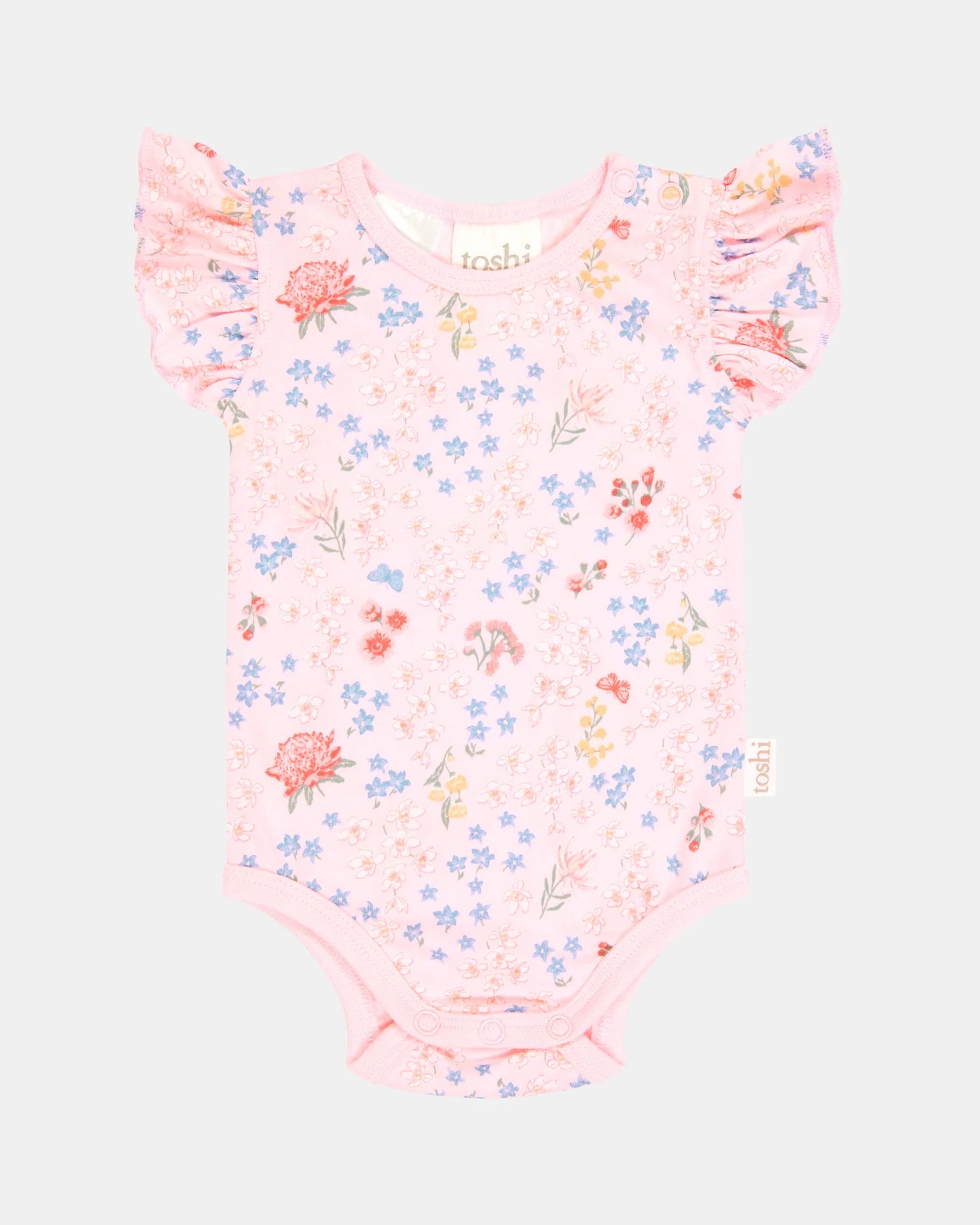 Toshi Onesie S/S Matilda Acacia Blossom