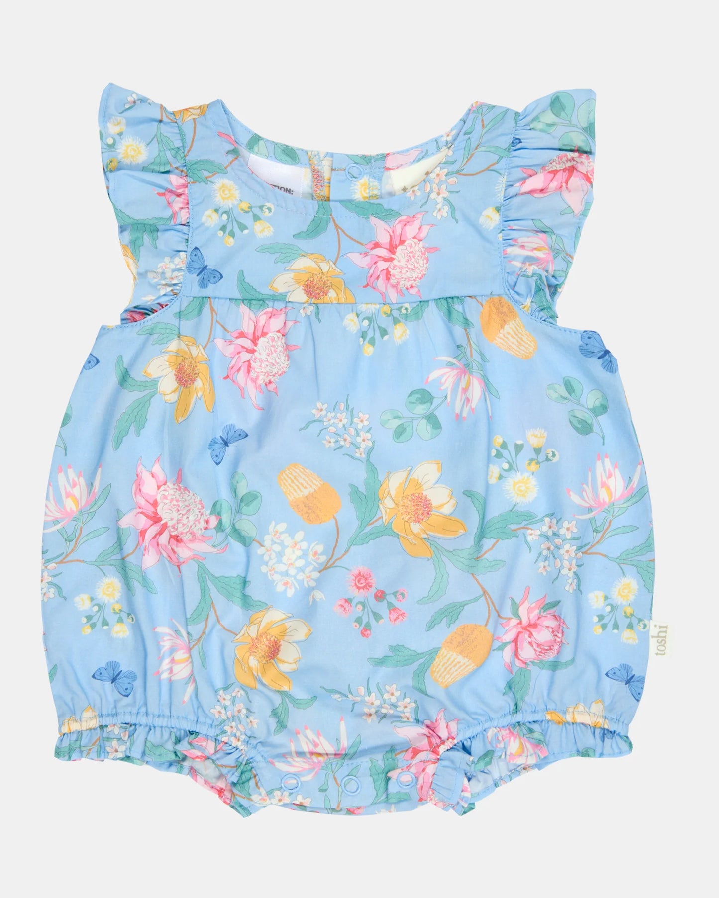 Toshi Romper Matilda Waratah Sky