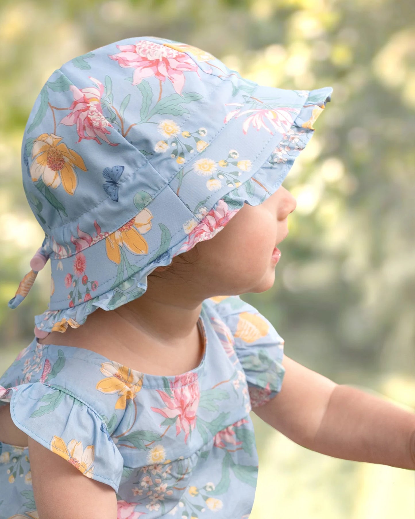 Toshi Romper Matilda Waratah Sky
