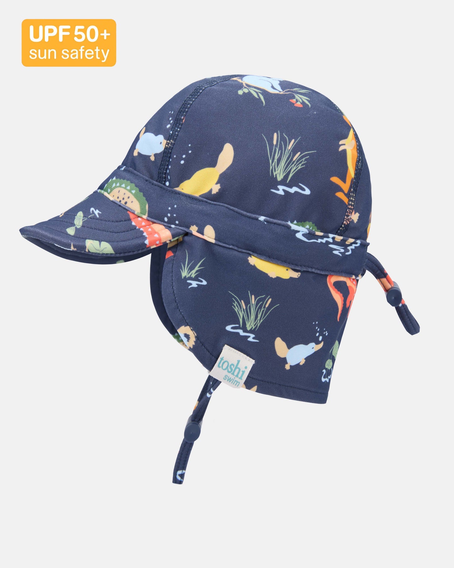 Toshi Swim Flap Cap Paradise Kakadu Moonlight