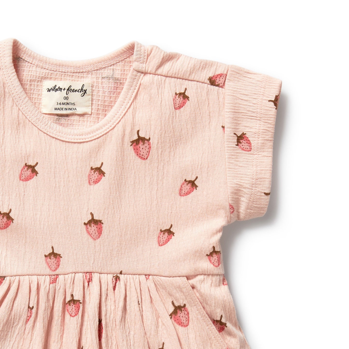 Wilson & Frenchy Strawberry Kisses Organic Dress