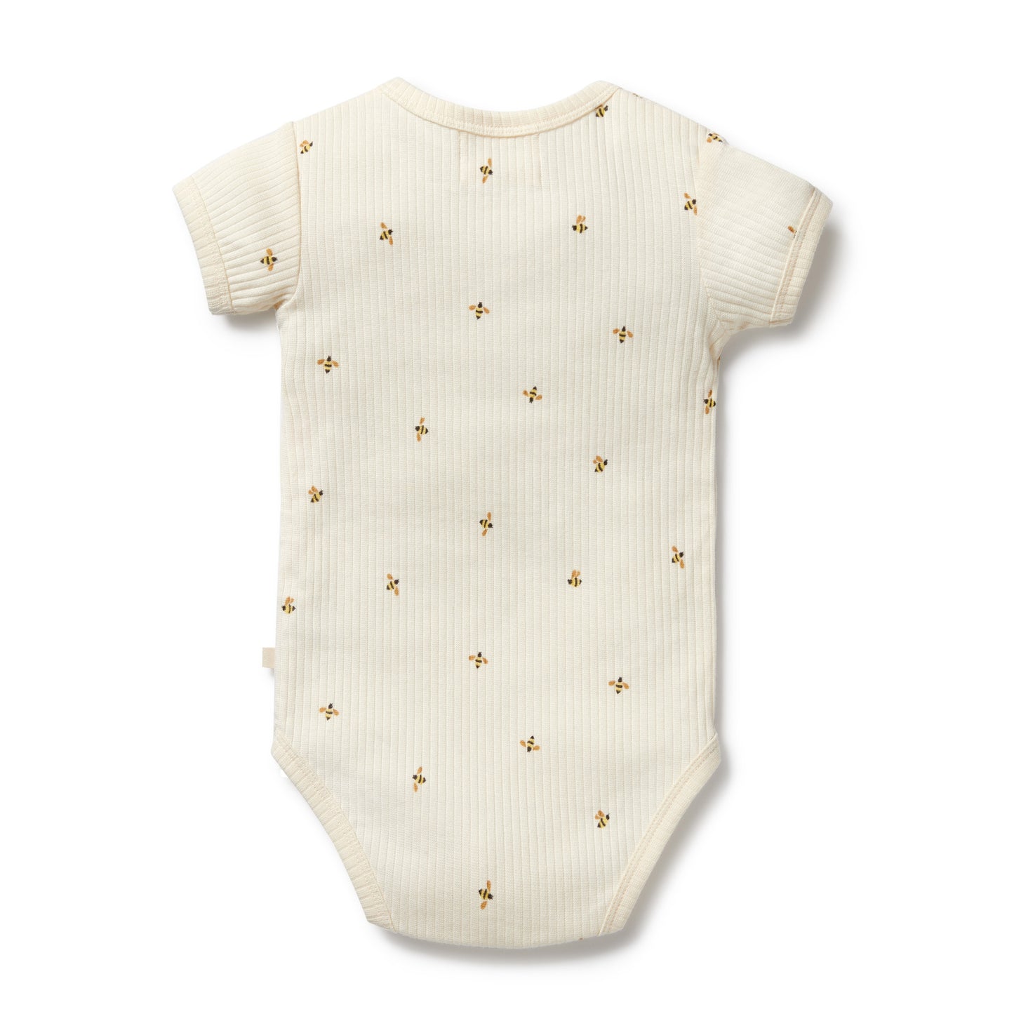 Wilson & Frenchy Bee Mine Organic Henley Bodysuit