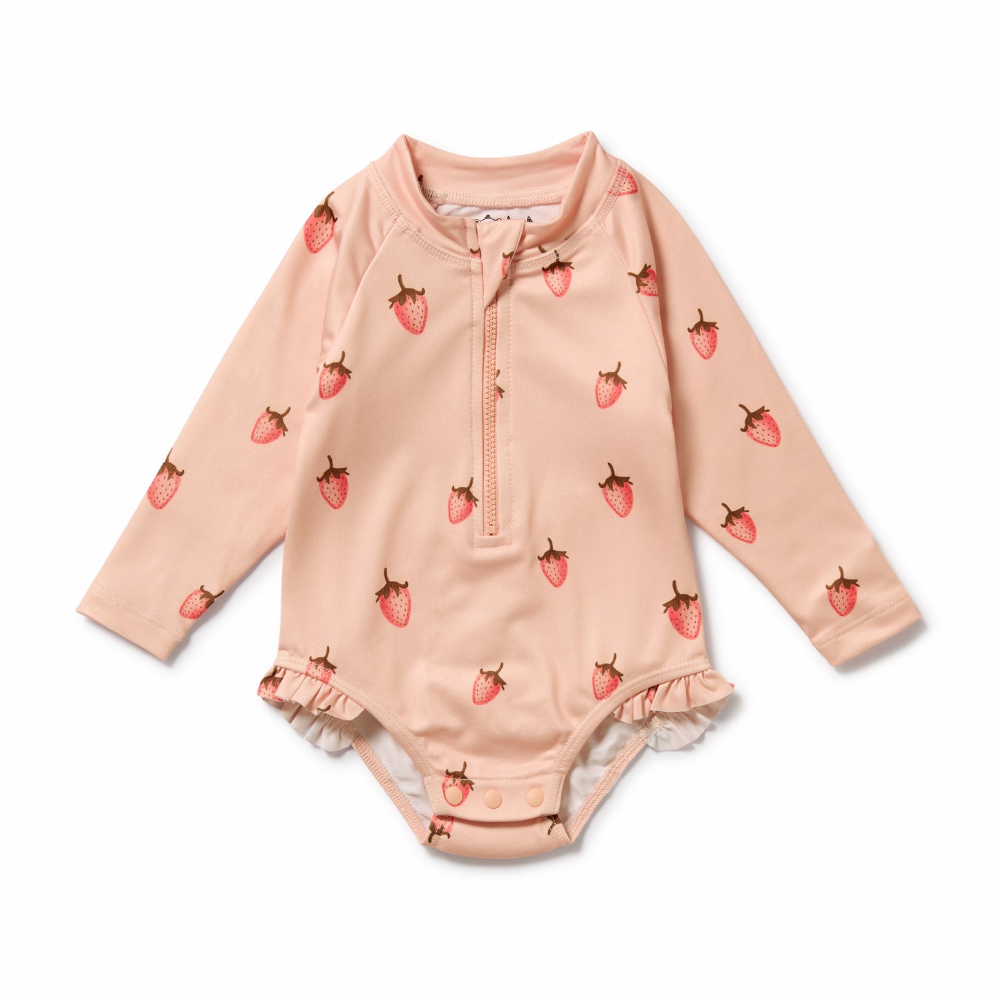 Wilson & Frenchy Strawberry Kisses Long Sleeved Swimsuit