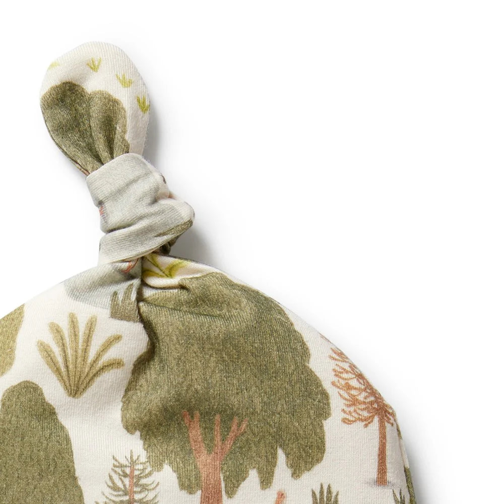Wilson and Frenchy Little Trees Organic Knot Hat - XS (newborn)