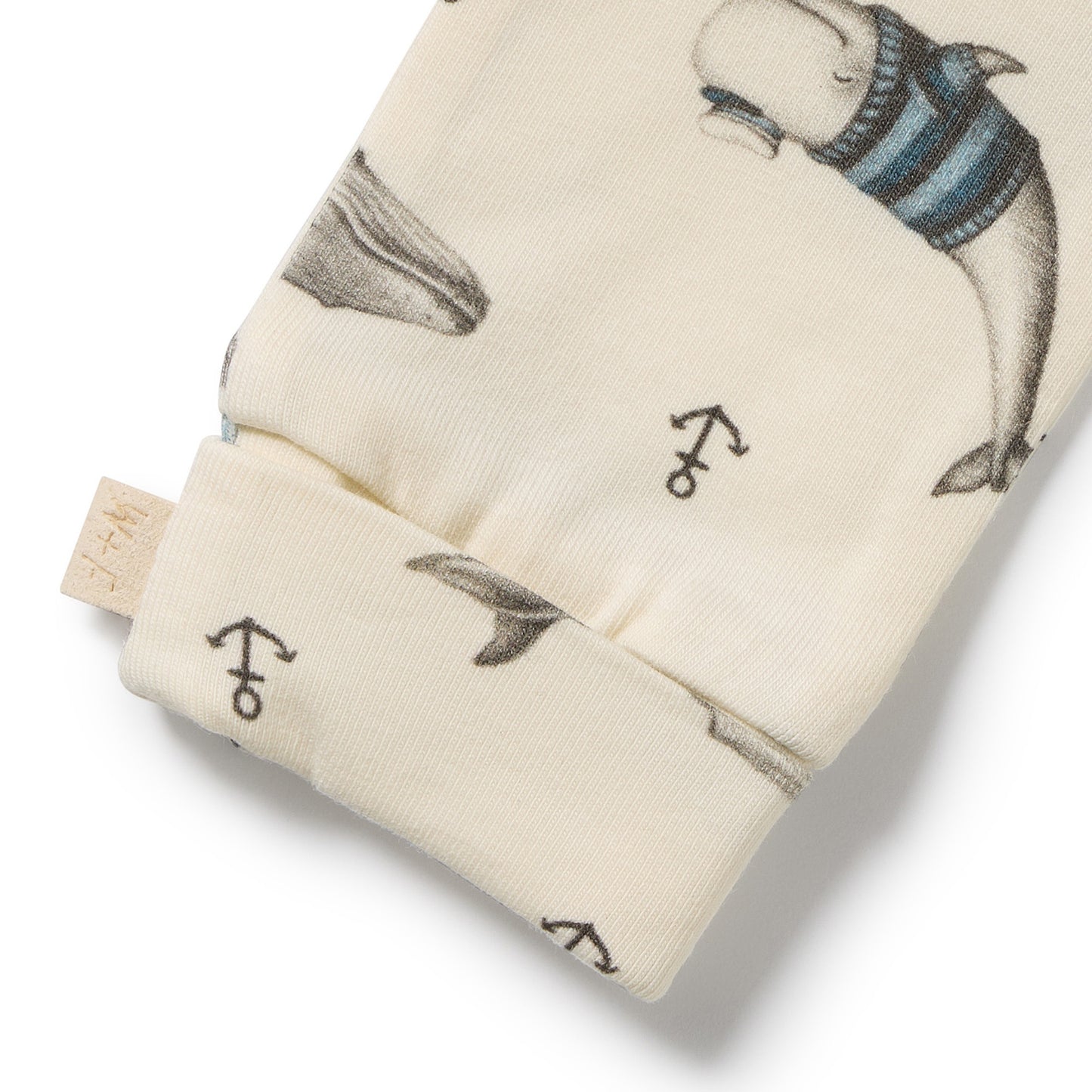 Wilson and Frenchy Woolly Whales Organic Mittens