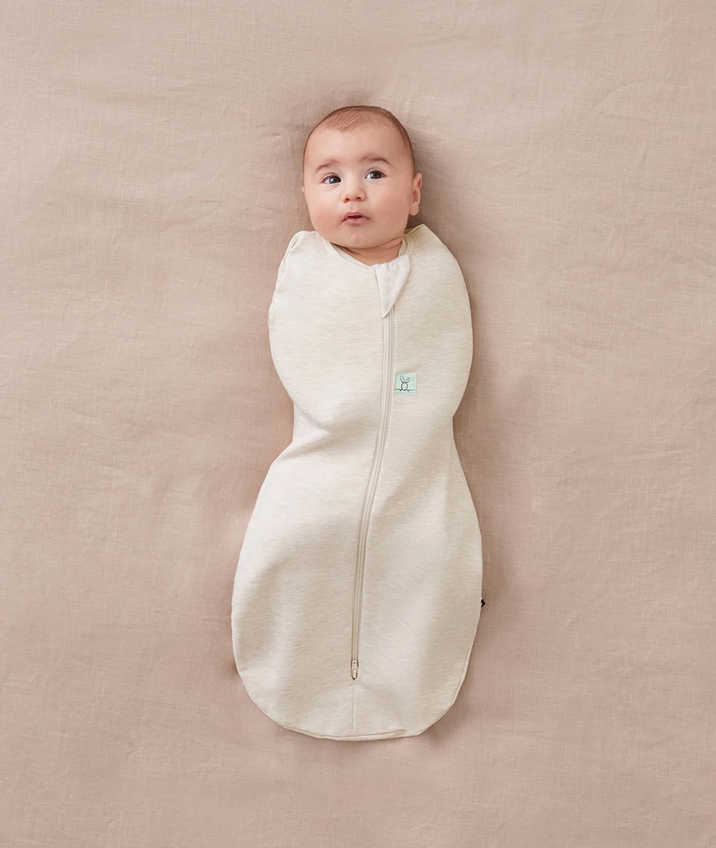 ErgoPouch - Cocoon Swaddle Bag 0.2 TOG Oatmeal Marle