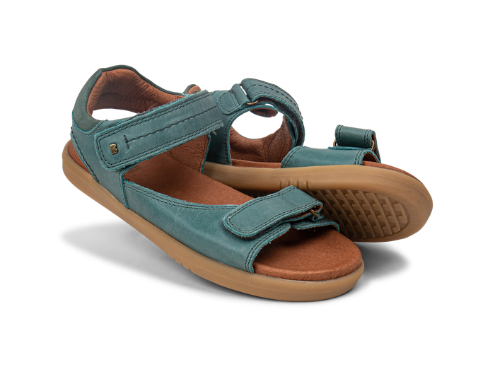 Bobux Driftwood Sandal Slate Kids Plus