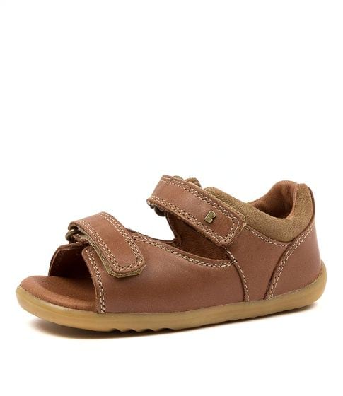 Bobux Driftwood Sandal Caramel Kids Plus
