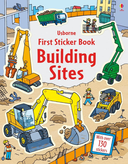 Usborne Frist Sticker Book - Building Sites