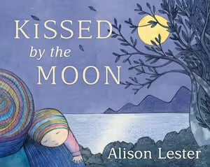 Kissed by the Moon (Board Book) - Alison Lester