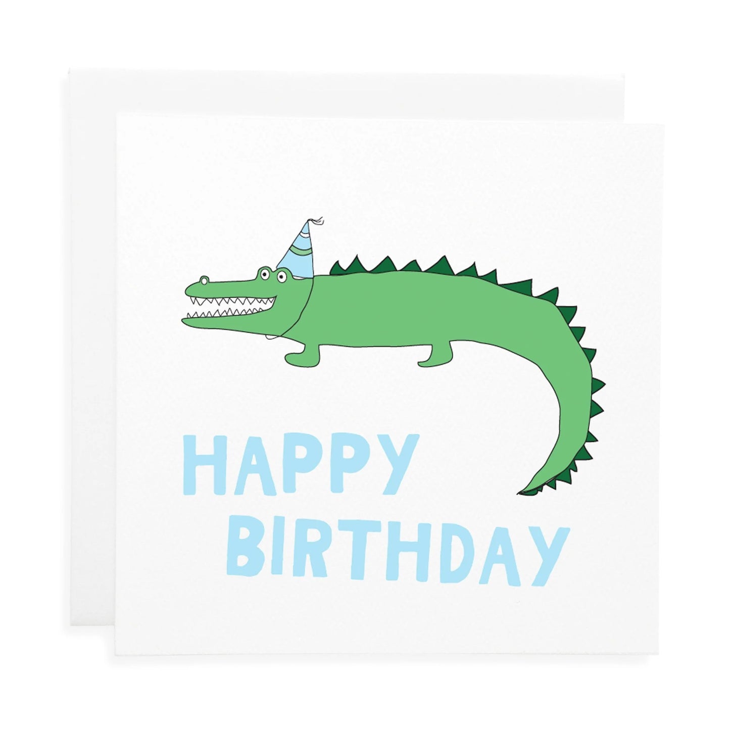 Lauren Hinkley Crocodile Birthday Card