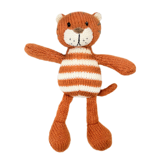 Lily and George Niko Stripey Tiger Rattle