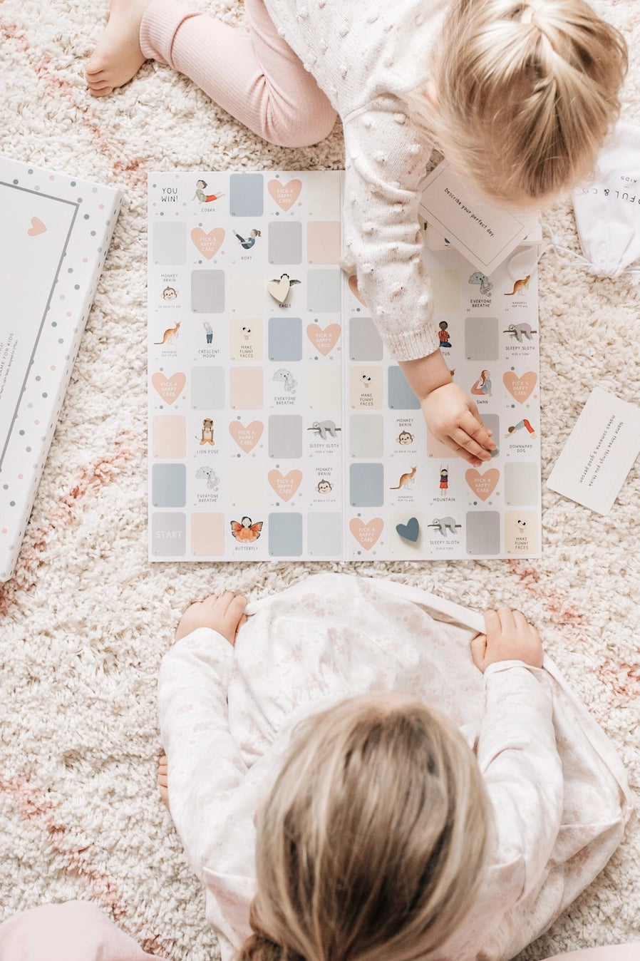 Mindful and Co Kids Happy Hearts Board Game