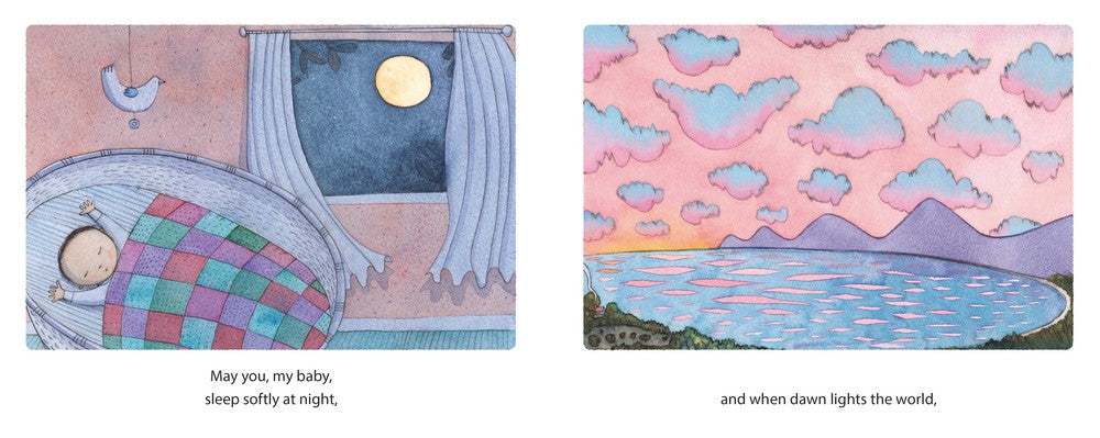 Kissed by the Moon (Board Book) - Alison Lester