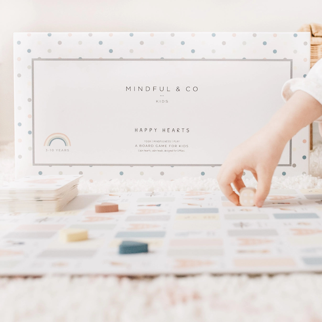 Mindful and Co Kids Happy Hearts Board Game