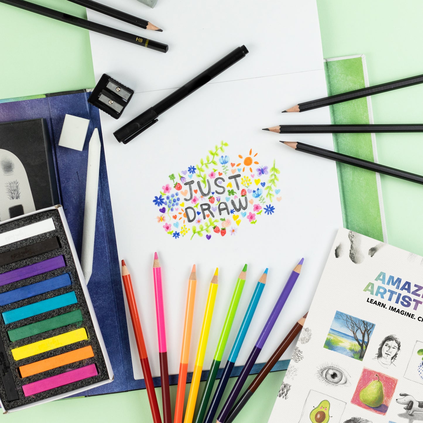 Tiger Tribe Amazing Artist Kit - Learn. Imagine. Create.