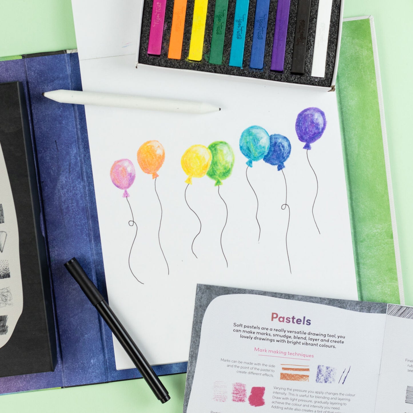 Tiger Tribe Amazing Artist Kit - Learn. Imagine. Create.