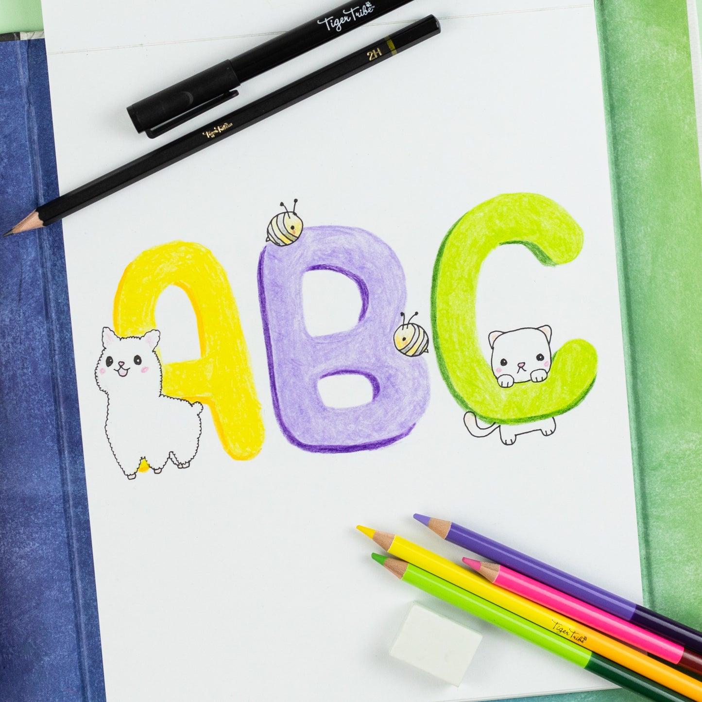 Tiger Tribe Amazing Artist Kit - Learn. Imagine. Create.