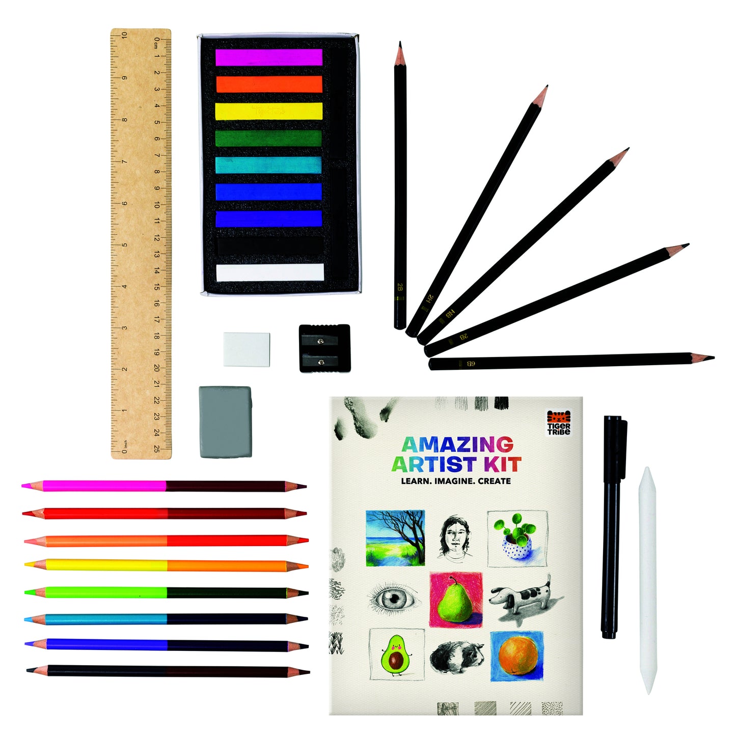 Tiger Tribe Amazing Artist Kit - Learn. Imagine. Create.